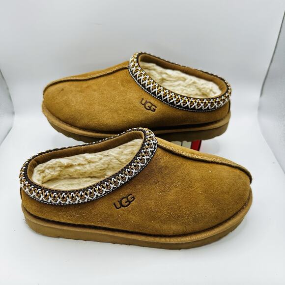 Size 3 - UGG Tasman Slipper Chestnut Winter 5955-CHE Women's Slipper - Picture 1 of 9